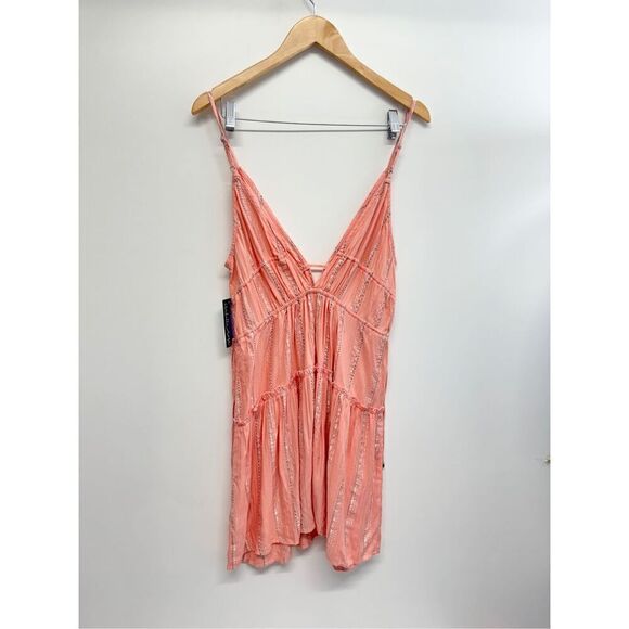 Isabella Rose‎ Dress Size Large Salmon Color Jubille Summer Wear NWT - Picture 4 of 12